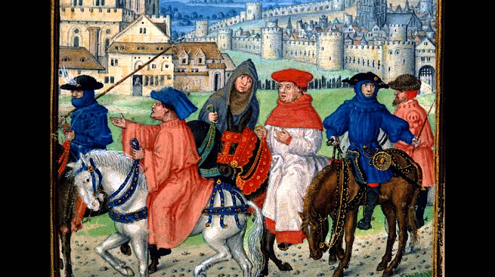 Dyson - The Canterbury Pilgrims - illustration
